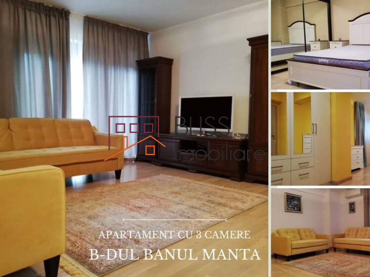 Apartament de Inchiriat Piata Victoriei - 3 Camere - ID:58441 | Bliss Imobiliare / Photo 1 - BLISS Imobiliare