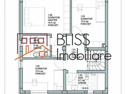 Villa for Rent Iancu Nicolae | Pipera, Bucharest / Ilfov - 3 Bedroom - ID:7350 | Bliss Imobiliare / Photo 24 - BLISS Imobiliare