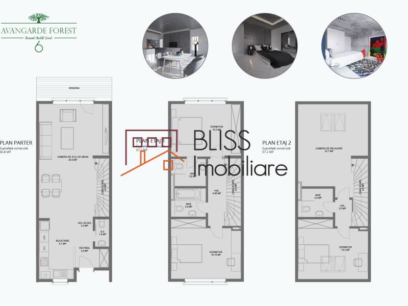 House for Sale Oras Voluntari, Bucharest / Ilfov - 3 Bedroom - ID:70617 | Bliss Imobiliare / Photo 14 - BLISS Imobiliare