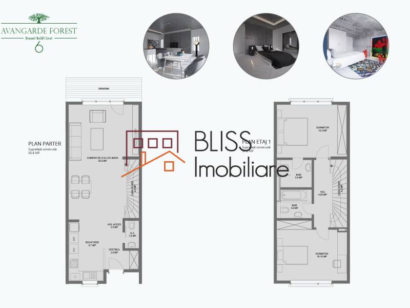 House for Sale Oras Voluntari, Bucharest / Ilfov - 2 Bedroom - ID:70637 | Bliss Imobiliare / Photo 14 - BLISS Imobiliare