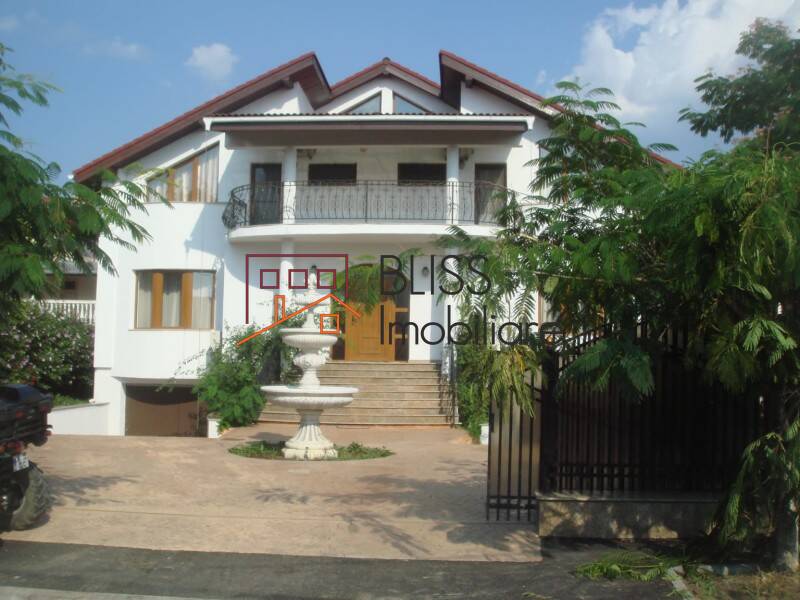 Vila de Inchiriat Iancu Nicolae | Pipera - 9 Camere - ID:34687 | Bliss Imobiliare / Photo 2 - BLISS Imobiliare