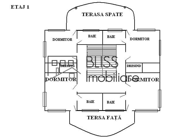 Vila de Inchiriat Iancu Nicolae | Pipera - 9 Camere - ID:34687 | Bliss Imobiliare / Photo 50 - BLISS Imobiliare