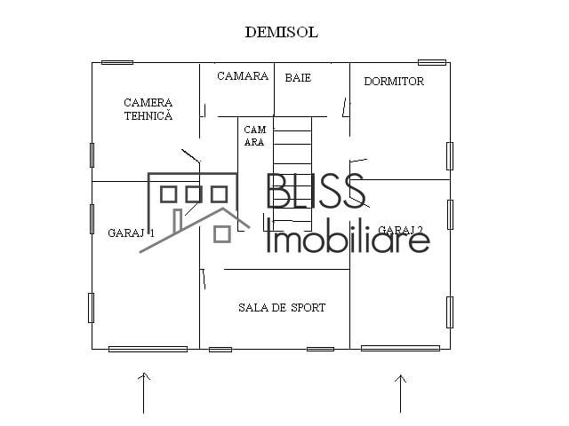 Vila de Inchiriat Iancu Nicolae | Pipera - 9 Camere - ID:34687 | Bliss Imobiliare / Photo 48 - BLISS Imobiliare