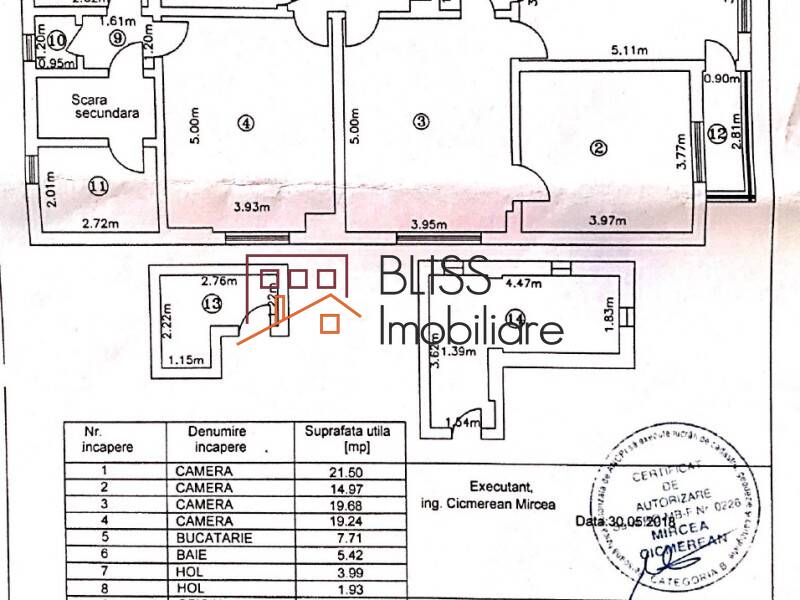 Apartament de Vanzare KM 0 | Ultracentral - 4 Camere - ID:27806 | Bliss Imobiliare / Photo 9 - BLISS Imobiliare