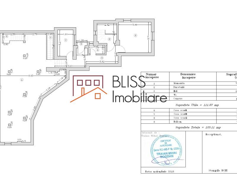 Duplex apartment for Sale KM 0 | Ultracentral, Bucharest - 10 Rooms - ID:78782 | Bliss Imobiliare / Photo 30 - BLISS Imobiliare