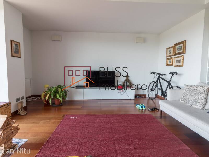 Penthouse apartment for Rent Herastrau | Nordului, Bucharest - 4 Bedroom - ID:8639 | Bliss Imobiliare / Photo 3 - BLISS Imobiliare