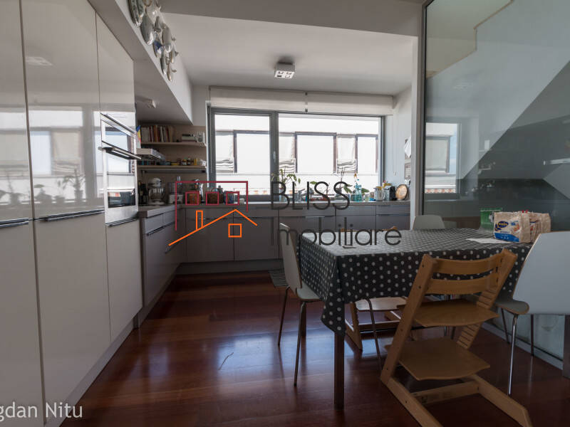 Penthouse apartment for Rent Herastrau | Nordului, Bucharest - 4 Bedroom - ID:8639 | Bliss Imobiliare / Photo 7 - BLISS Imobiliare