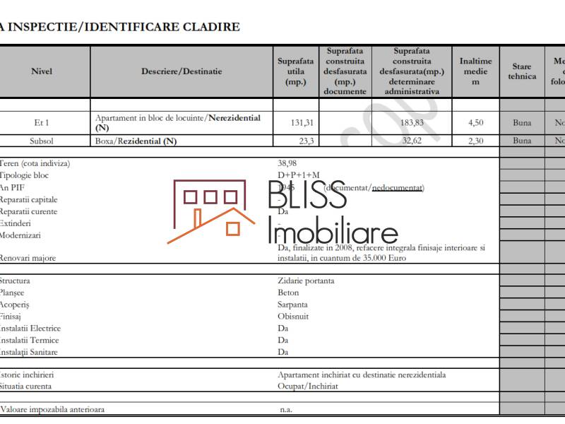 Birou Sau Locuinta 5 Camere, Cartierul Armenesc, Centrul Bucurestiului | Bliss Imobiliare / Photo 25 - BLISS Imobiliare