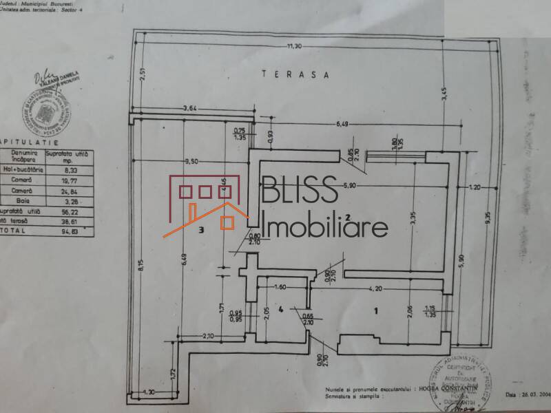 Apartament 2 Camere Cu Terasa 39 Mp, Etaj 9, Zona Unirii-Cantemir | Bliss Imobiliare / Photo 21 - BLISS Imobiliare