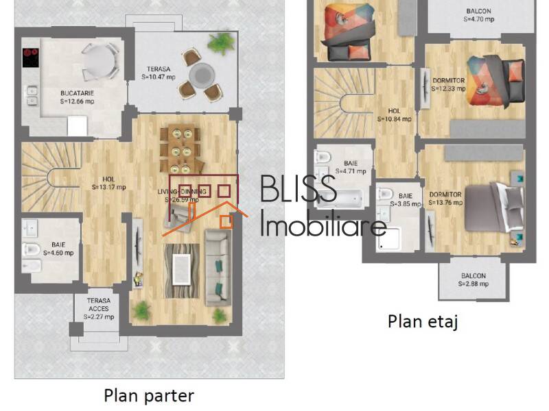 Villa for Sale Boreal, Constanta, Judetul Constanta, Romania - 3 Bedroom - ID:89206 | Bliss Imobiliare / Photo 12 - BLISS Imobiliare