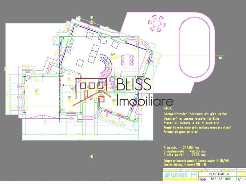 Vila Cu 6 Camere Si Teren 850mp Cu Piscina | Bliss Imobiliare / Photo 22 - BLISS Imobiliare