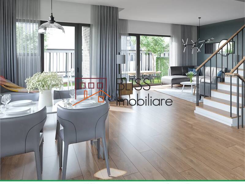Villa for Rent Iancu Nicolae | Pipera, Bucharest / Ilfov - 4 Bedroom - ID:97160 | Bliss Imobiliare / Photo 8 - BLISS Imobiliare