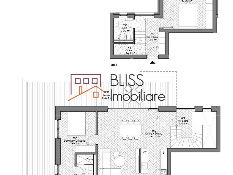 Duplex 3 Camere Terasa 39 Mp Parcare Inclusa | Bliss Imobiliare / Photo 5 - BLISS Imobiliare