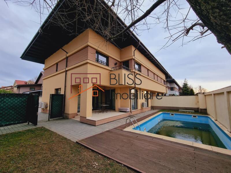 6-bedroom Villa With Pool and Garden Pipera for Rent, Bucharest / Ilfov | Bliss Imobiliare / Photo 1 - BLISS Imobiliare